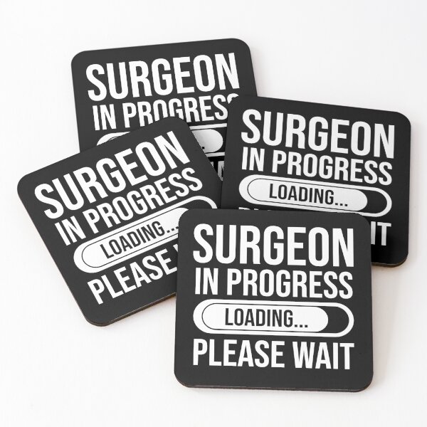 Item preview, Surgeon In Progress Loading Please Wait : Funny Surgeon T-shirt Coworker Gag Gift For Men And Women (Birthday, Halloween, Christmas & Thanksgiving Gifts Idea) designed and sold by Letaf.