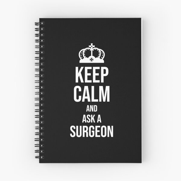Item preview, Keep Calm and Ask A Surgeon : Funny Surgeon T-shirt Coworker Gag Gift For Men And Women (Birthday, Halloween, Christmas & Thanksgiving Gifts Idea) designed and sold by Letaf.
