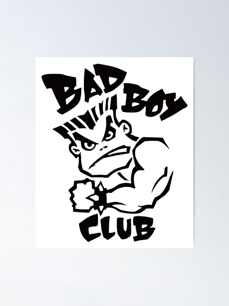 Bad Boy Club Vintage BMX Logo Poster