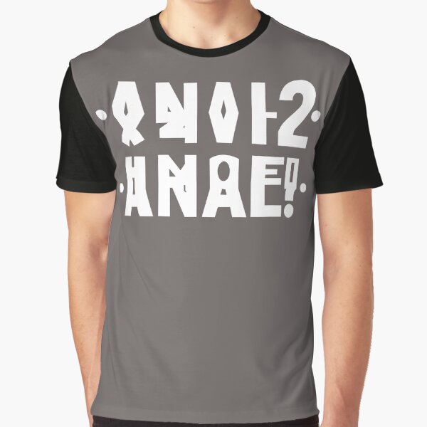 Item preview, Funny Anal Hidden Message Anal Russian Letter 2021 Reflex T-Shirt,  designed and sold by marcikntomeka.