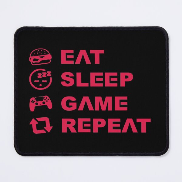 Item preview, EAT SLEEP GAME REPEAT designed and sold by Chaos Apparel .