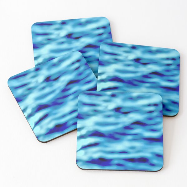 Item preview, Blue waves abstract series no4 designed and sold by Kiran-Fine-Art.