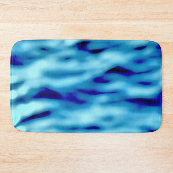 Item preview, Blue waves abstract series no4 designed and sold by Kiran-Fine-Art.