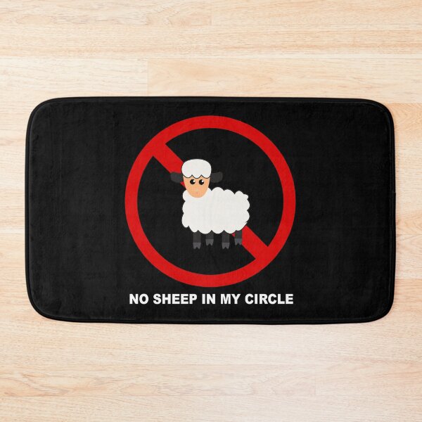 Item preview, No Sheep In My Circle designed and sold by showoffmarket.