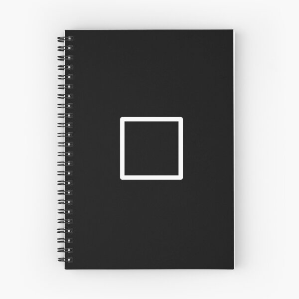 Item preview, White Square Symbol Shape Guard Design designed and sold by aqualiontees.