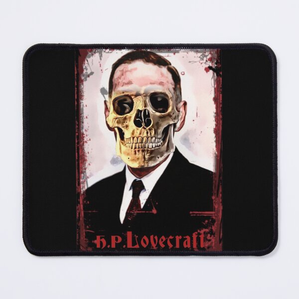 Item preview, Cranial Head H. P. Lovecraft grungestyle portrait designed and sold by Zanimations.