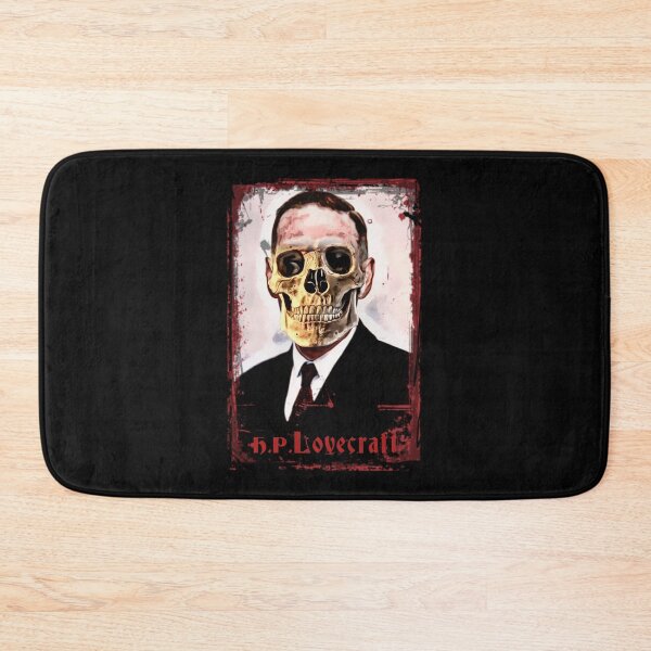 Item preview, Cranial Head H. P. Lovecraft grungestyle portrait designed and sold by Zanimations.