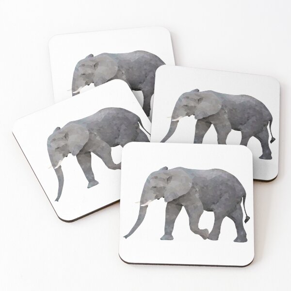 Item preview, African Elephant Polygonal designed and sold by DAFIN.