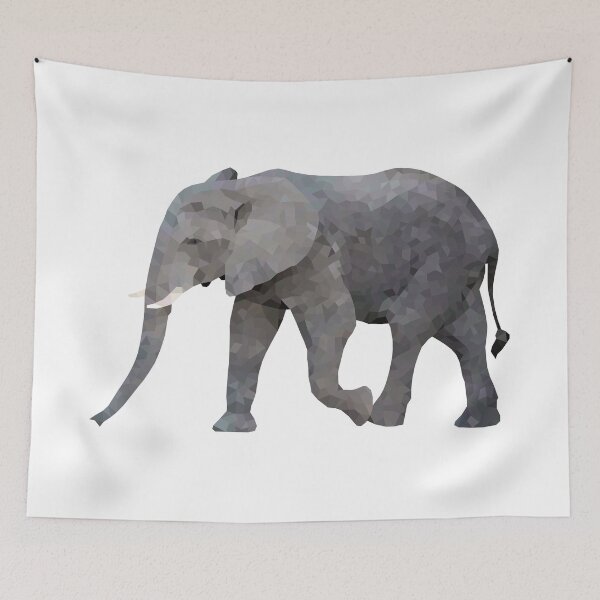 Item preview, African Elephant Polygonal designed and sold by DAFIN.