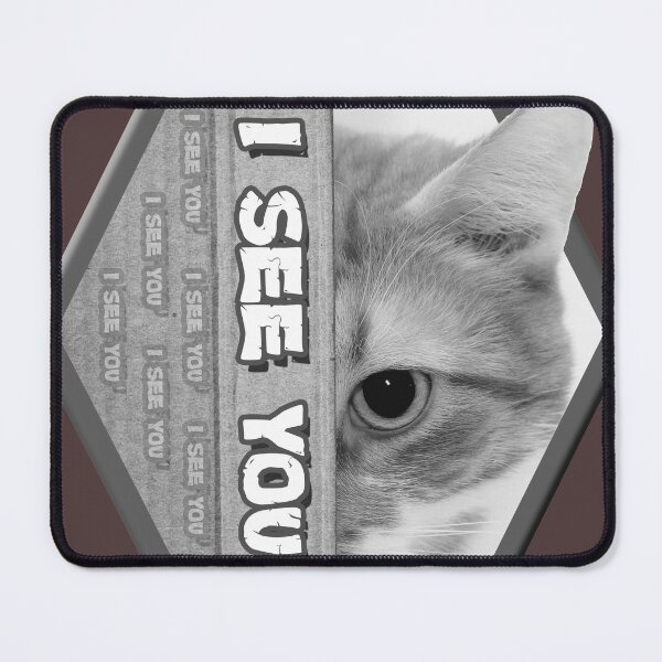 Item preview, I See You - A Fun Cat Design designed and sold by Tatzki-Design.
