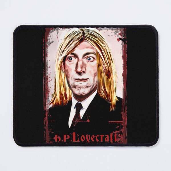 Item preview, Iranon H. P. Lovecraft grungestyle portrait designed and sold by Zanimations.
