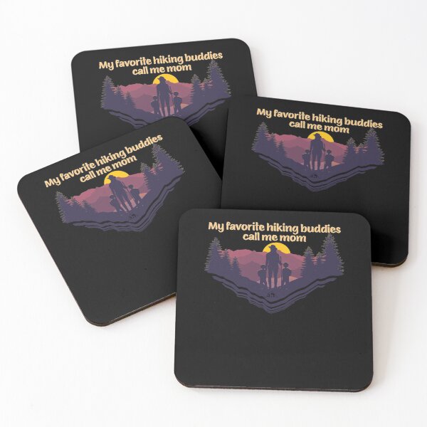 Item preview, My Favorite Hiking Buddies Call Me Mom - 2 Young Hiker Sons   designed and sold by TillmanHudson.