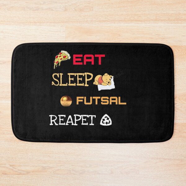Item preview, Eat Sleep Futsal Repeat designed and sold by Zshope.