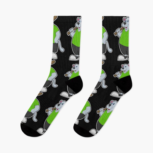 Item preview, Dog at Baseball with Baseball bat designed and sold by Snabdesign84.