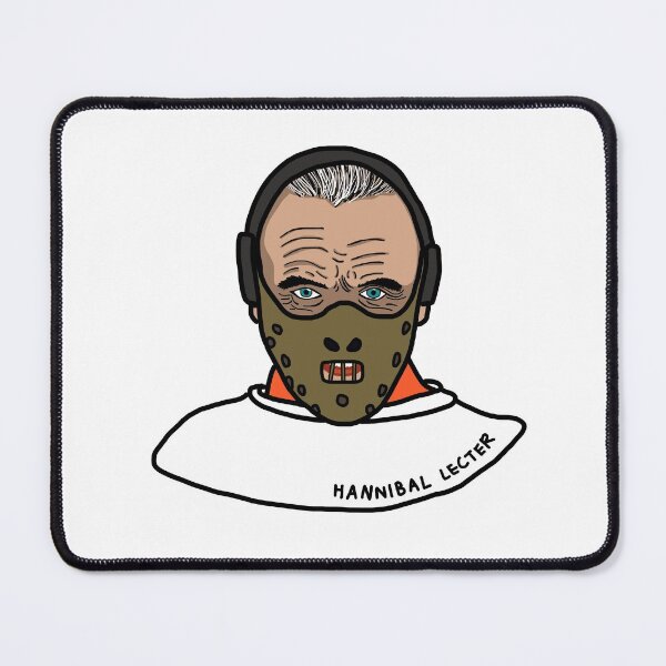 Item preview, Hannibal Lecter Illustration designed and sold by NikolaT23.