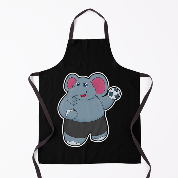 Item preview, Elephant as Handball player with Handball ball designed and sold by Snabdesign84.