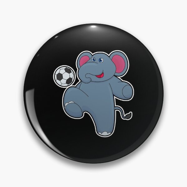 Item preview, Elephant Soccer player Soccer designed and sold by Snabdesign84.