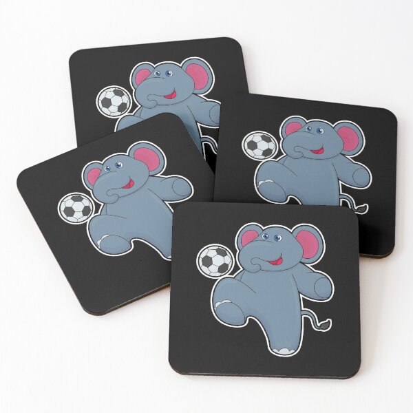 Item preview, Elephant Soccer player Soccer designed and sold by Snabdesign84.