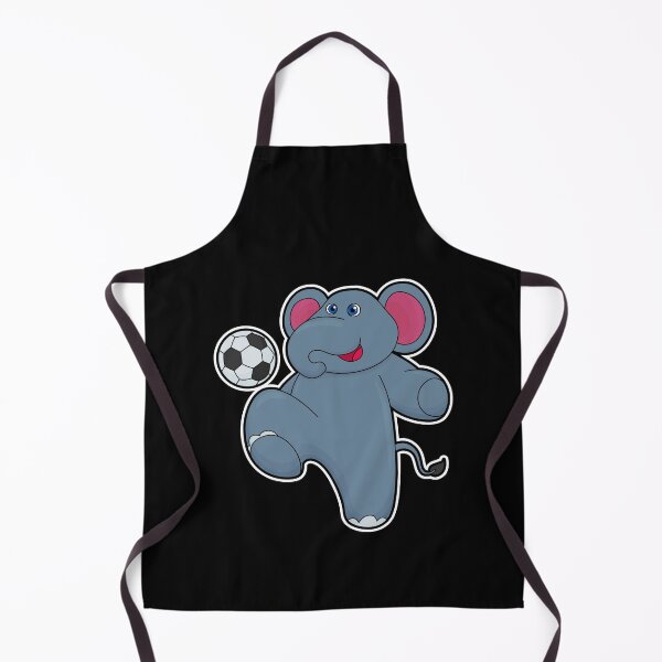 Item preview, Elephant as Soccer player with Soccer ball designed and sold by Snabdesign84.