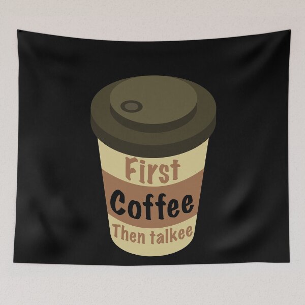 Item preview, coffee then talkee designed and sold by t-style-jmah.