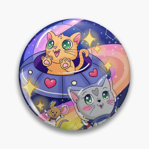 Item preview, Space Cats designed and sold by Pinkatzinha.