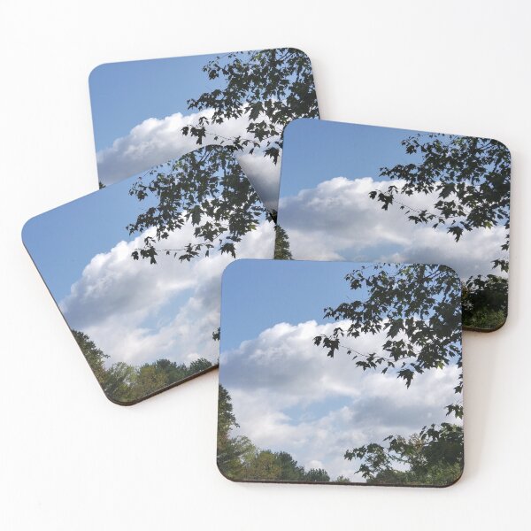 Item preview, Sky, clouds and tree tops designed and sold by ThornsnBerry.