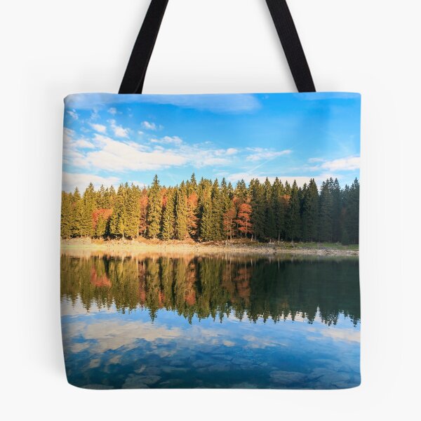 Item preview, Autumn morning at the alpine lake designed and sold by zakaz86.