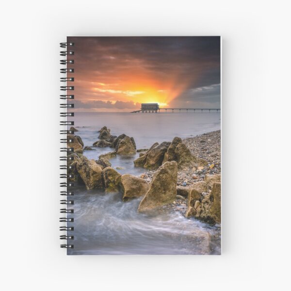 Bembridge Lifeboat Station Sunrise Spiral Notebook
