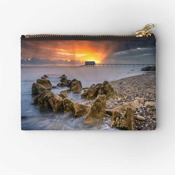 Bembridge Lifeboat Station Sunrise Zipper Pouch