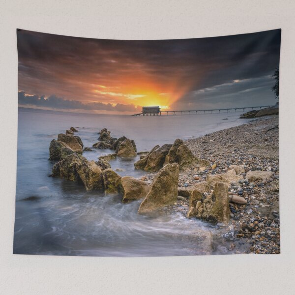 Item preview, Bembridge Lifeboat Station Sunrise designed and sold by manateevoyager.