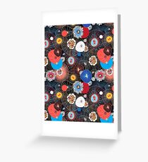Abstract fantasy pattern Greeting Card