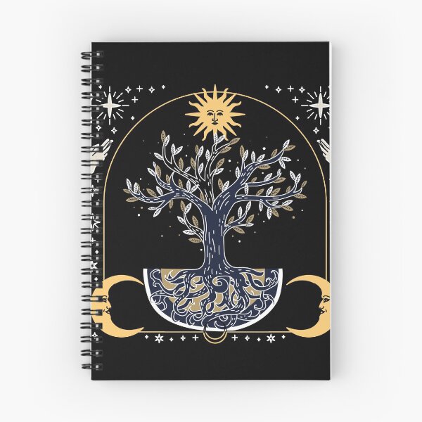 Item preview, Celestial Tree Sun Moon Astrology Stars designed and sold by roseglasses.