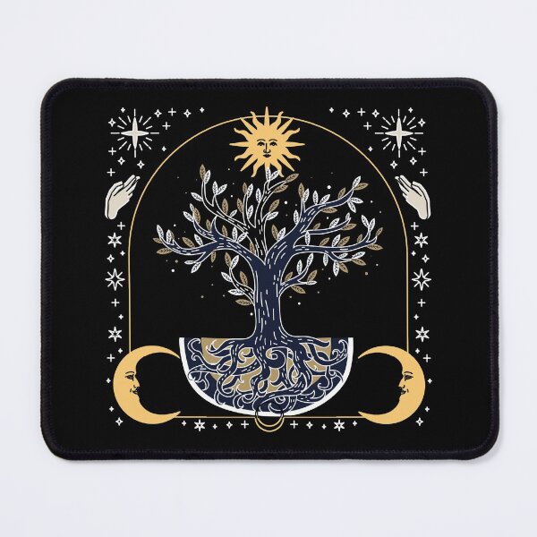 Item preview, Celestial Tree Sun Moon Astrology Stars designed and sold by roseglasses.