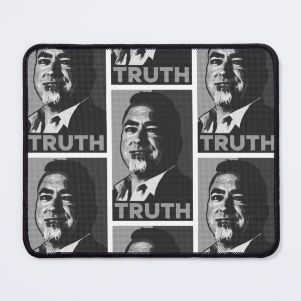Aperçu de l'œuvre Presse d'impression noir et blanc TRUTH créée et vendue par Dan Zetterström.