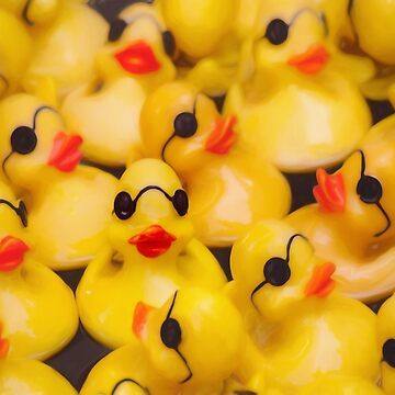 Artwork thumbnail, Quackers for Rubber Duckies by LESLIEDYESIGN