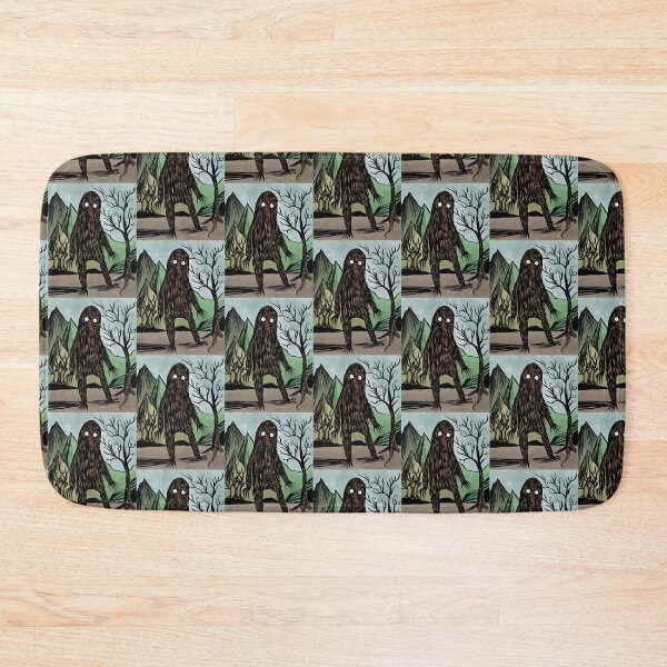 Item preview, Sasquatch in the forest designed and sold by Matt Corrigan.