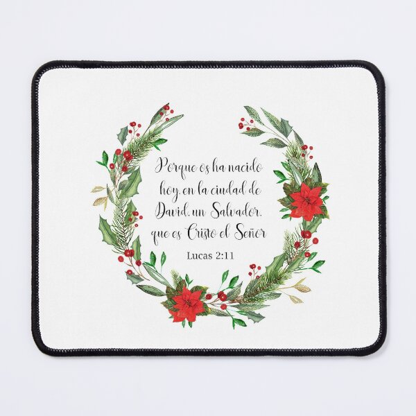 Item preview, Lucas 2:11, Spanish Christmas Bible Verse designed and sold by latiendadearyam.