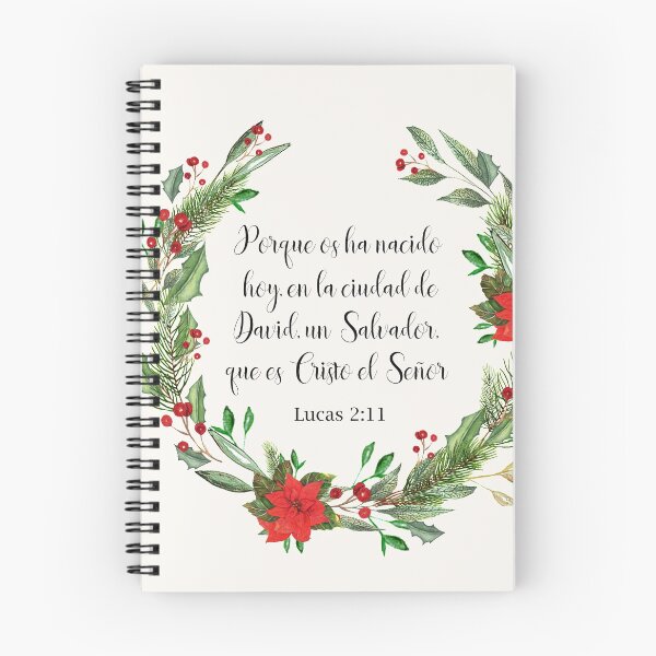 Item preview, Lucas 2:11, Spanish Christmas Bible Verse designed and sold by latiendadearyam.