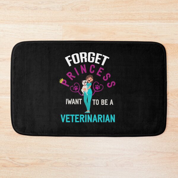 Item preview, Forget Princess I Want To Be A Veterinarian  designed and sold by goodprints shop.