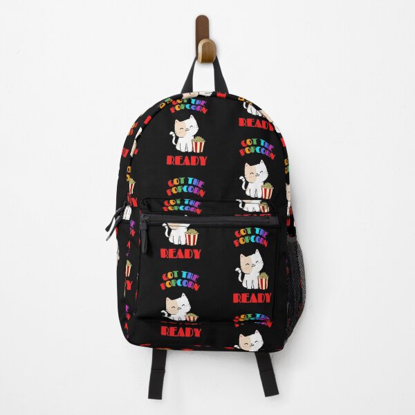 Item preview, Got the popcorn ready cat 8 designed and sold by Phoenix-27.