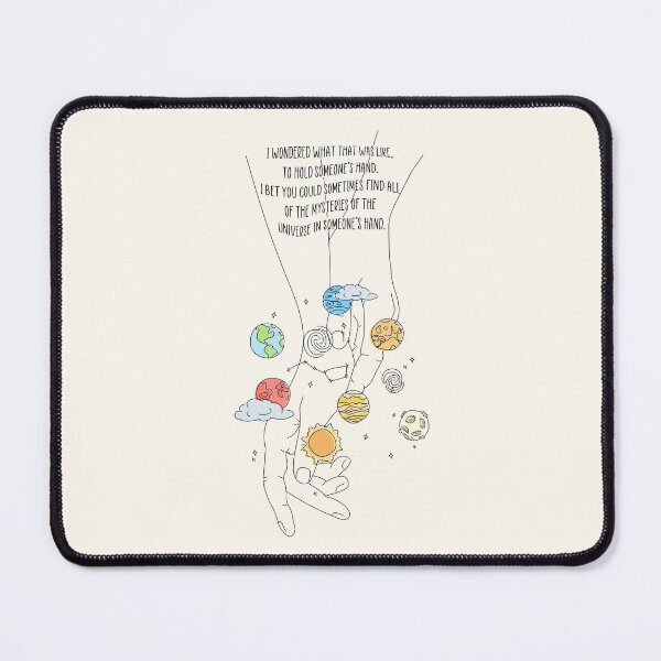 Item preview,  i bet you could sometimes find all of the mysteries of the universe in someone’s hand. designed and sold by Pinu92.