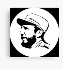 Fidel Castro Canvas Print