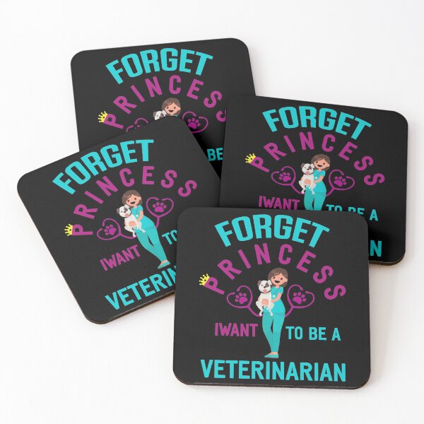 Item preview, Forget Princess I Want To Be A Veterinarian  designed and sold by goodprints shop.