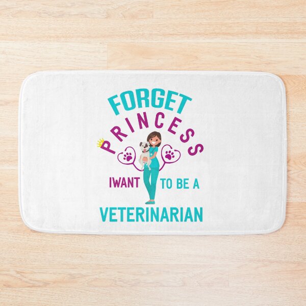 Item preview, Forget Princess I Want To Be A Veterinarian  designed and sold by goodprints shop.