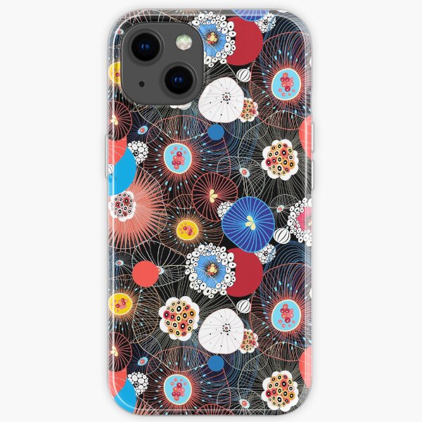 Abstract fantasy pattern iPhone Soft Case