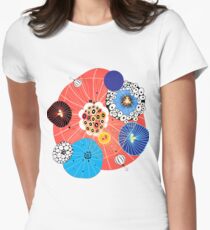 Abstract fantasy pattern Women's Fitted T-Shirt
