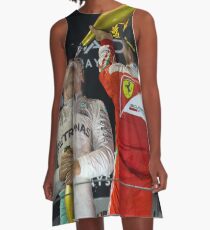 Nico Rosberg Mercedes formula 1 Champion 2016 A-Line Dress