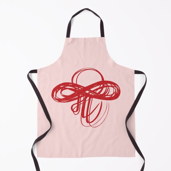 Item preview, Marathi Text Spells Like English Pronoun ME and the Meaning is I am. It is Combined with an Infinity Symbol to Express the thought that I am Infinite, I am Universe. Colored in Neon Red designed and sold by Wiggly Lines.
