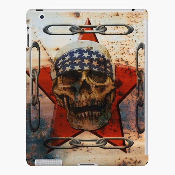 Rust USA SKULL iPad Snap Case