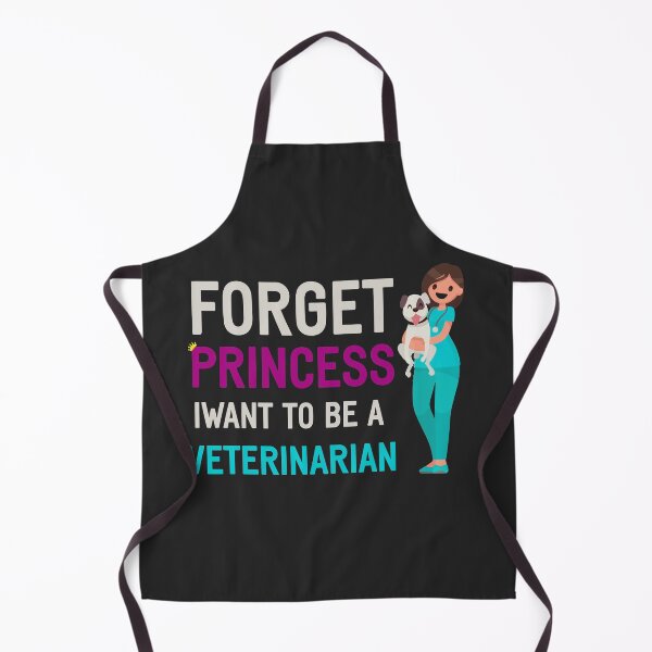 Item preview, Forget Princess I Want To Be A Veterinarian  designed and sold by goodprints shop.